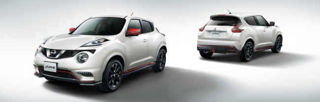 ジュークの1 5lモデル 15rx ｖセレクション に クールなnismoルック仕様を追加 ドライバーweb クルマ好きの 知りたい がここに