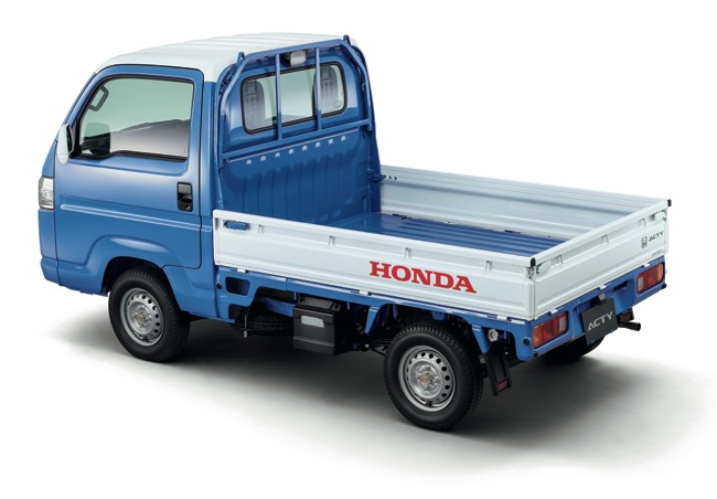 軽トラアクティトラック4WD AC 車検付き 4WD 車検たっぷりエアコン付車内広々イケメン軽トラアクティトラック