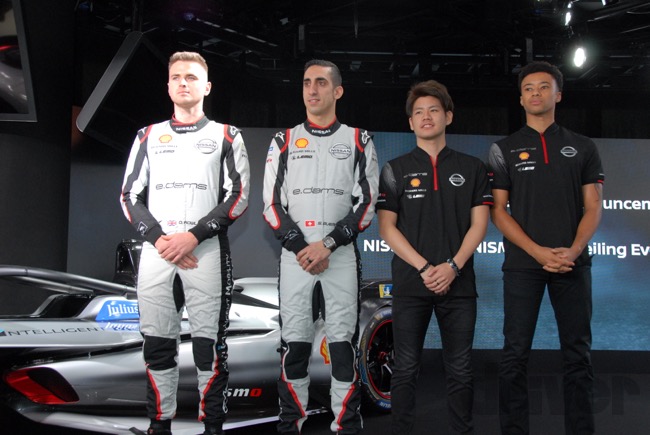 ドライバーとカラーリングが明らかに！ 日産、フォーミュラE参戦体制
