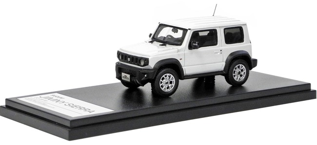 Hi-Storyから1/43スケールのジムニーシエラのディスプレイモデルが登場