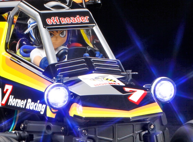 タミヤ コミカルホーネット　パイセン仕様　オプションいっぱい 電飾仕上げ 新製品】電動RCカー「コミカル ホーネット」をリリース〜タミヤ