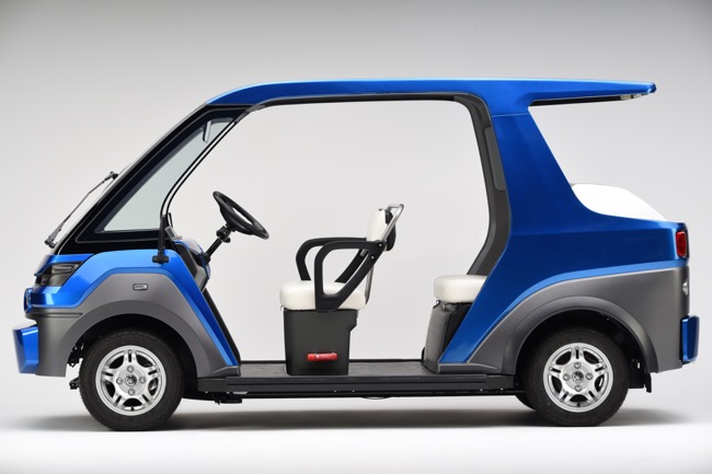 ヤマハが燃料電池搭載の電動小型低速車両「YG-M FC」で公道実証を開始