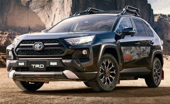 RAV4 TRDストリートモンスター サイドスカート(単品) 未使用品 TRD XA50型 RAV4 ストリートモンスター サイドスカート 素地