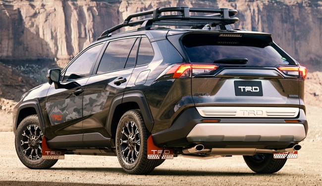 モンスター”仕立て！新型RAV4の個性をTRDパーツでさらに引き立てる