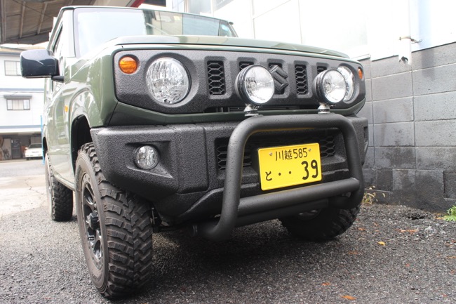 ジムニーでいこう！】SUXON RACING、金属加工技術を生かしたオリジナル