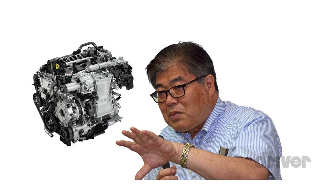 マツダのミスターエンジンが語る その1 内燃機関にこだわる理由 ドライバーweb クルマ好きの 知りたい がここに