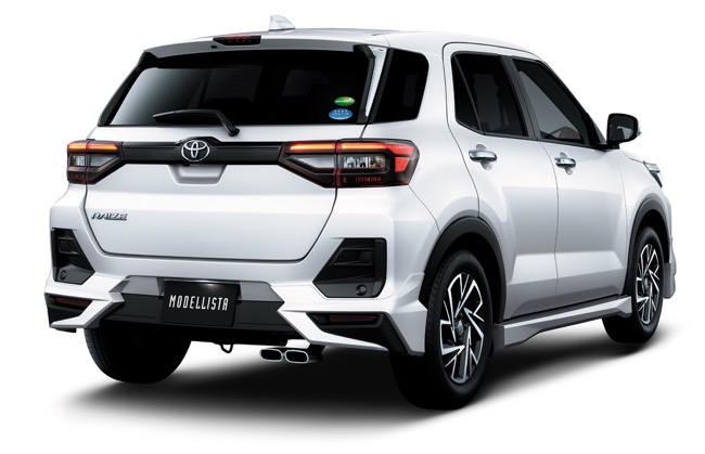 2つのスタイルを提案。モデリスタ、新型コンパクトSUV「RAIZE（ライズ