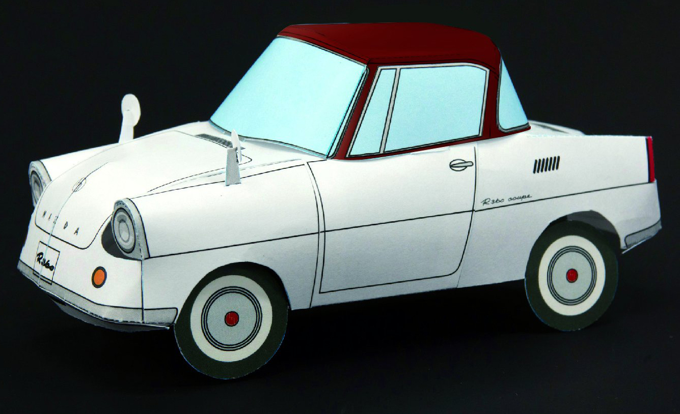 今こそお家でペーパークラフト！マツダ100周年記念版が登場