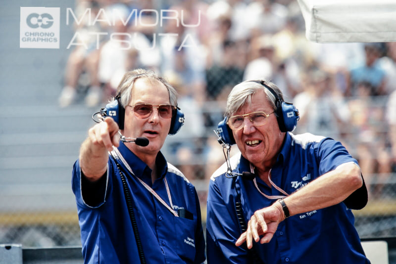 1996年、唯一の日本人ドライバー片山右京選手のまわりにはいつも笑顔が