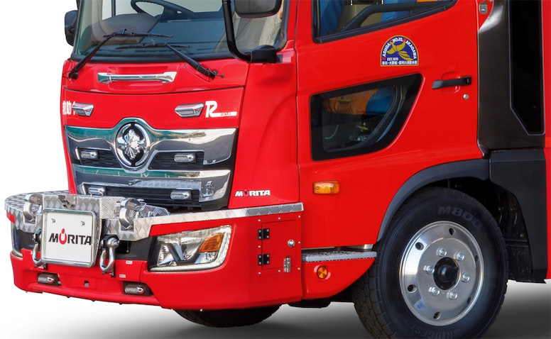 ❤️新品❤️ニッキ★モリタ★世界の消防車❤️特殊消防車★日本、フランス、イタリア まさにヒーローマシン！モリタの新しい消防車がかっこよくて機能