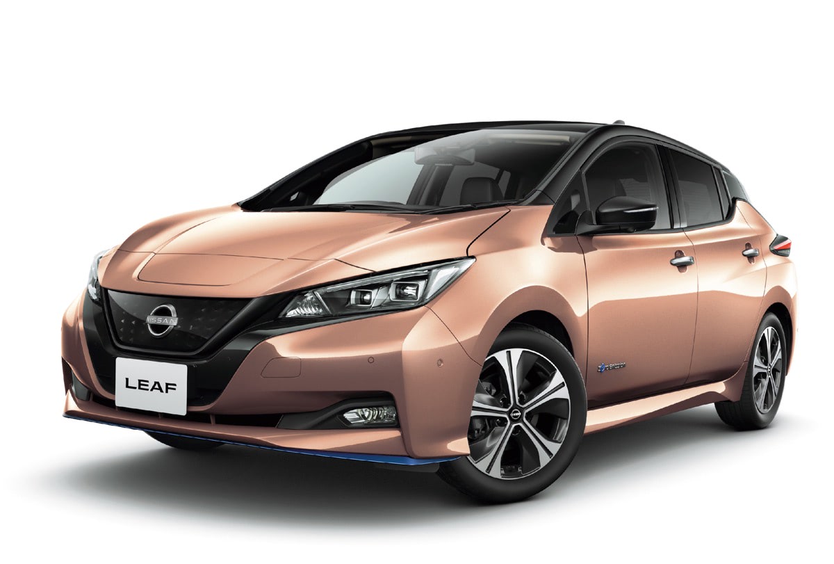 新ブランドロゴ化で顔付きが変わった!? 日産リーフが一部仕様変更を