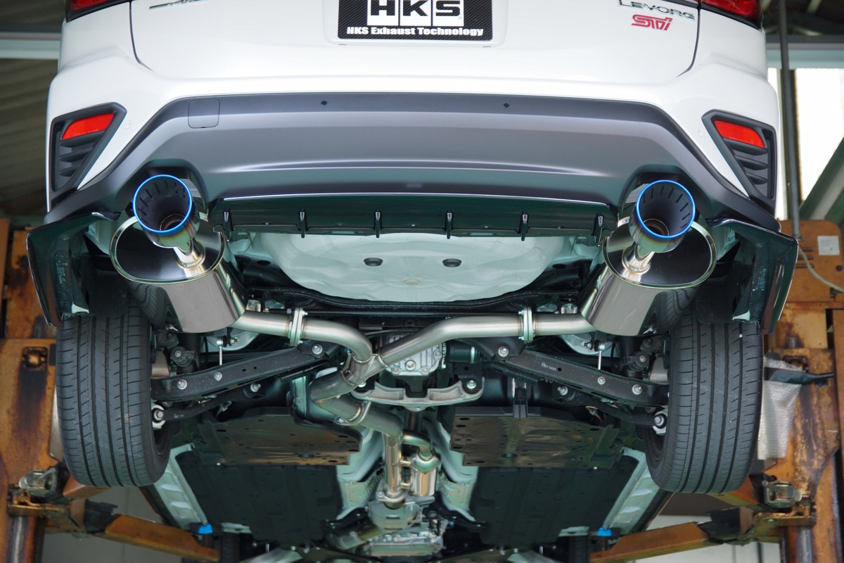 HKSスーパーターボマフラー　VN5レヴォーグ Super Turbo Muffler：レヴォーグ