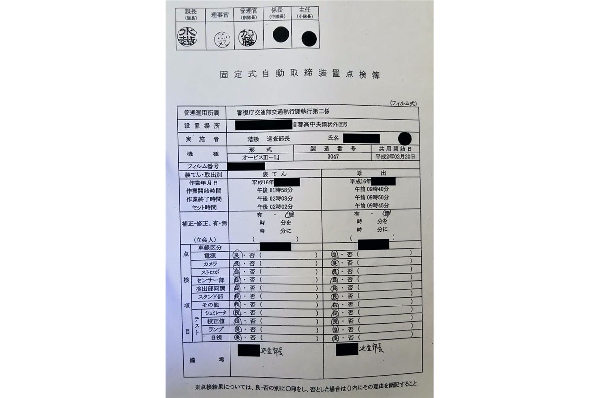 オービス定期点検のデータを改ざん 裁判で明らかになった まさか ドライバーweb クルマ好きの 知りたい がここに オービス定期点検のデータを改ざん 裁判で明らかになった まさか ドライバーweb クルマ好きの 知りたい がここに