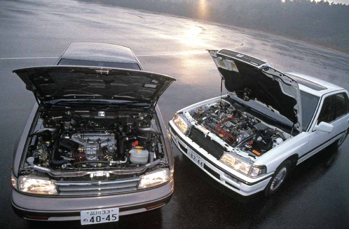 日産マキシマ vs ホンダ レジェンド】新感覚のFF・V6サルーン対決