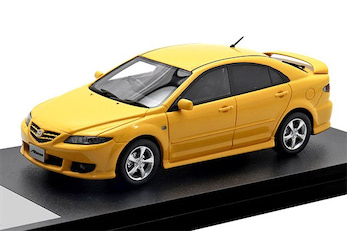 マエダ Hi-Storyから1/43スケール「マツダ アテンザ スポーツ 23S（2002
