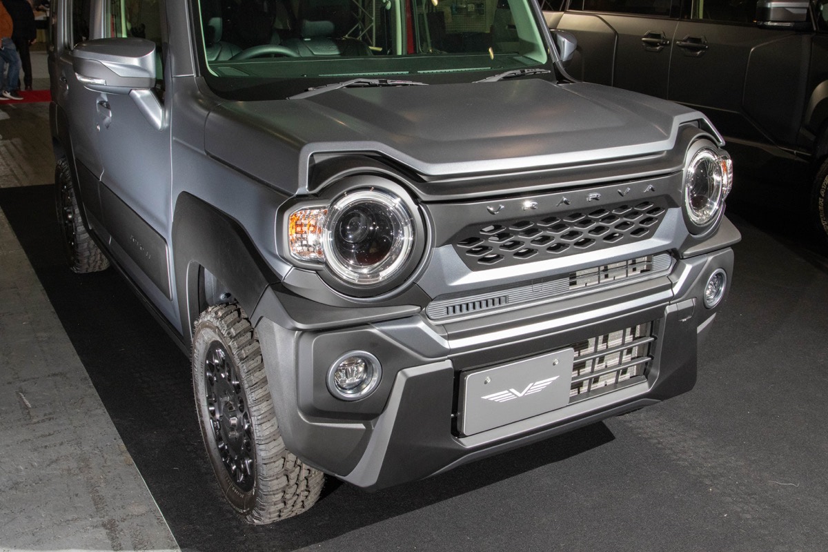 ワイルドすぎるハスラー!? KUHLのコンプリートカーは 近未来ディテール
