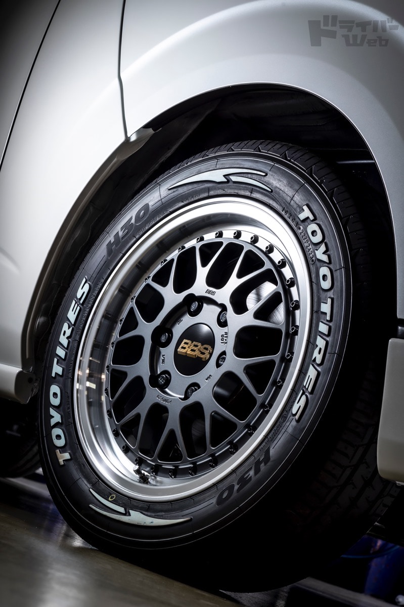 ハイエースのための最終兵器│BBS RT-X│ | ドライバーWeb｜クルマ好き