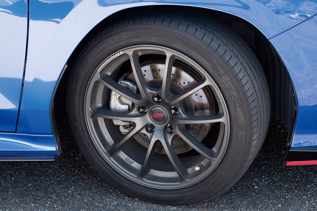 STIパフォーマンスホイール 18インチ8.0J（マットガンブラック）1本 STIパフォーマンスホイール 18インチ 8.0J（マットガンブラック