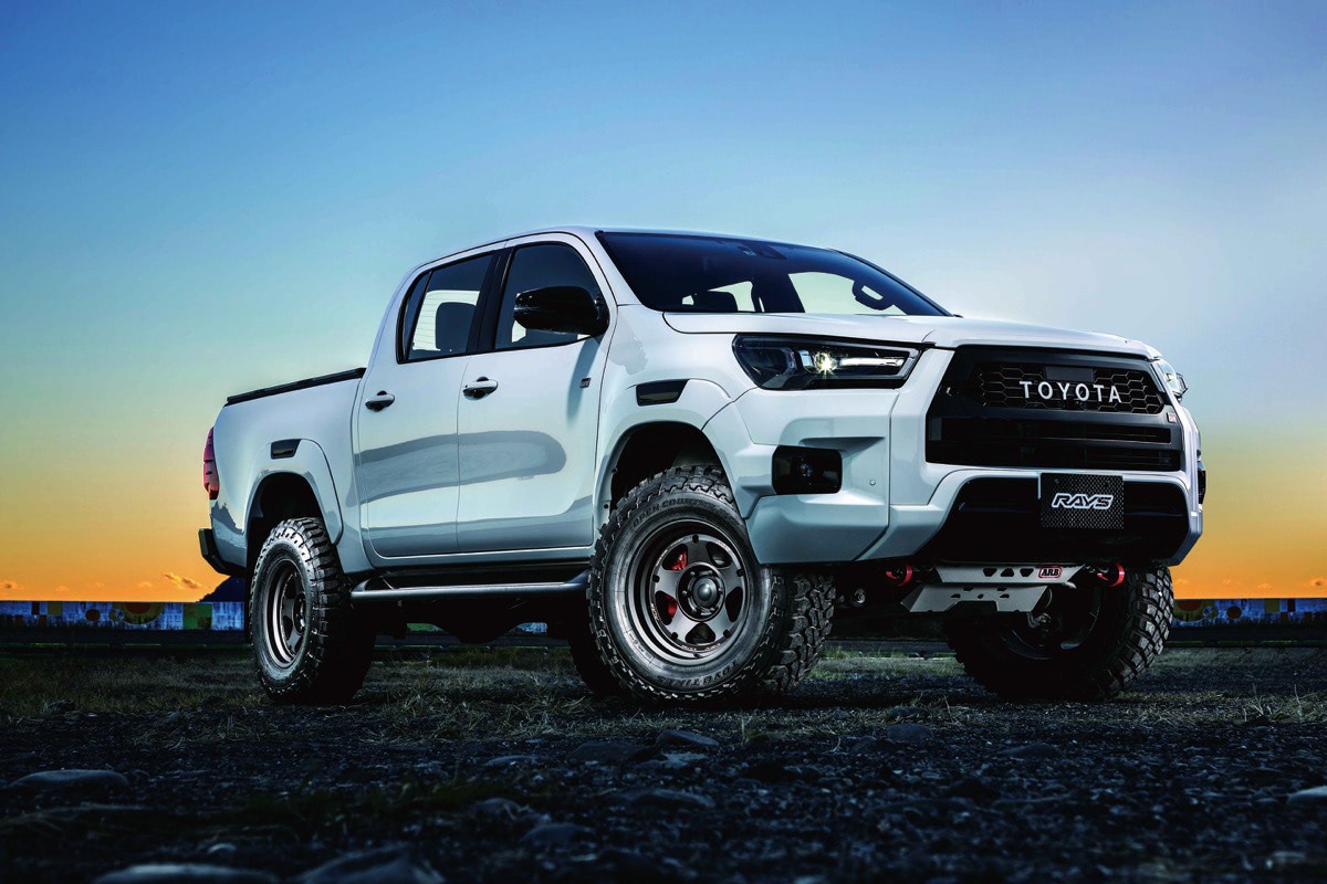 LAYS レイズ A-LAP05X  １７インチ　ハイラックス　ランクル ハイラックス カスタム】重量級4×4モデルのタフな足元を支える｜RAYS A
