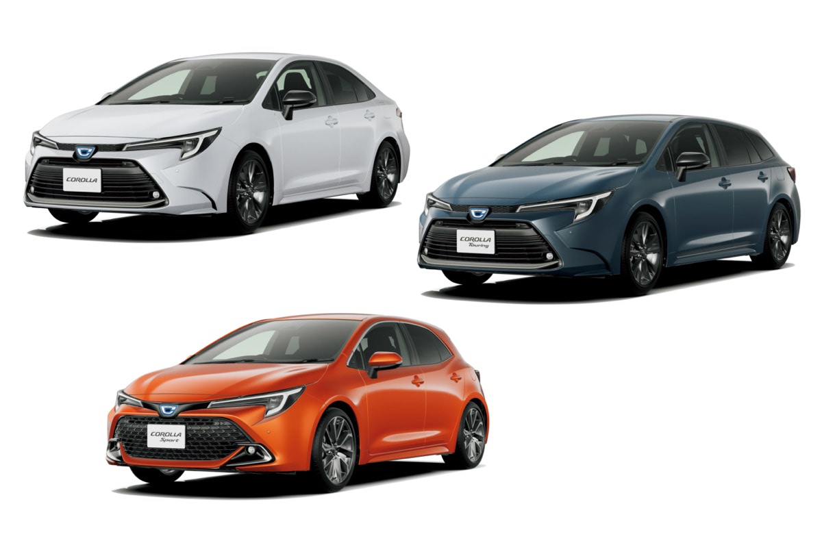 トヨタ、カローラ／同ツーリング／同スポーツを一部改良し、特別仕様車