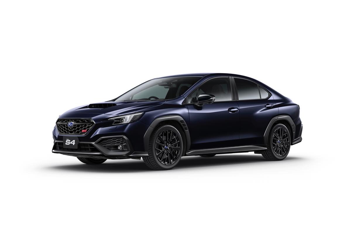 スバルWRX S4／レヴォーグが一部改良。ブラック基調の特別仕様車も設定
