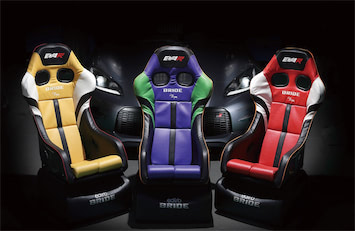 GR86 BRZカスタム BRIDE エヴァンゲリオンレーシング コラボモデル発売中 BRIDE ZETA REIMS EVAR クルマ好きの 知りたい がここに