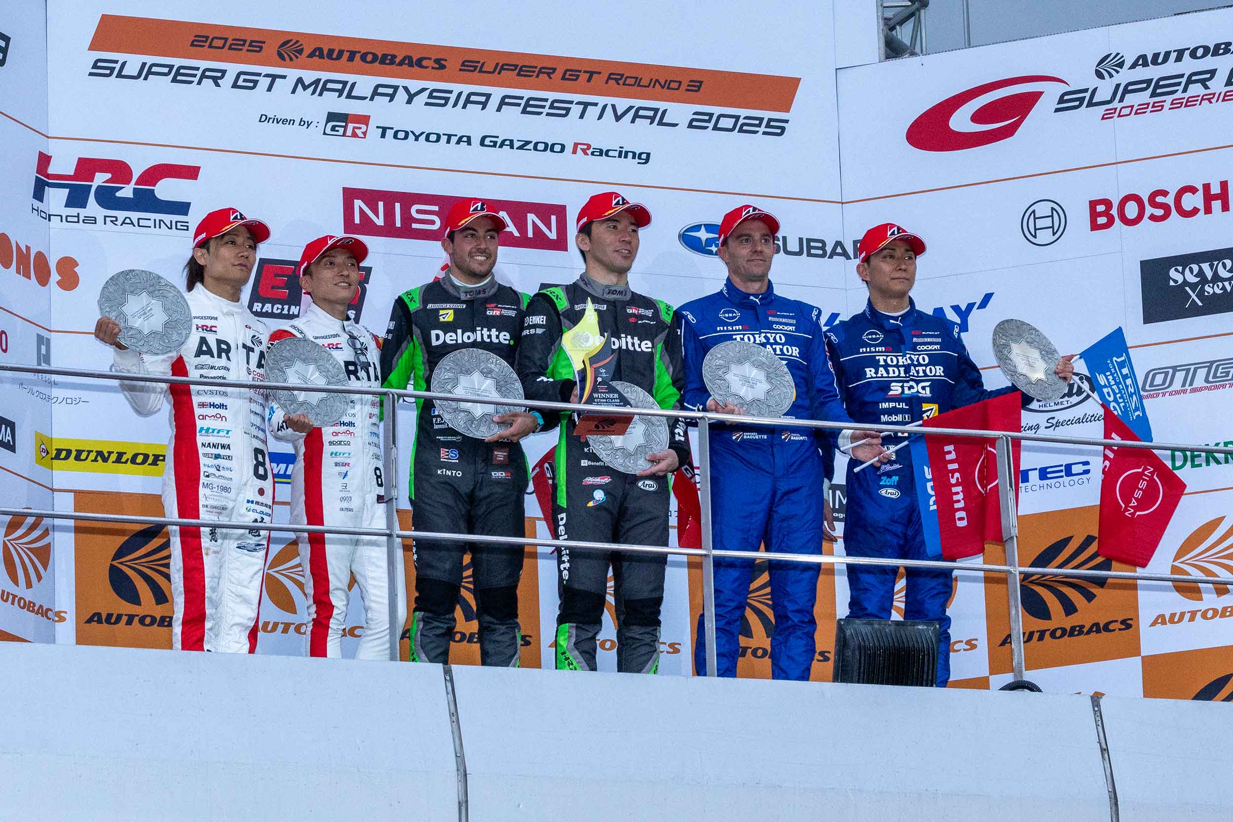 スーパーGT第3戦MALAYSIA FESTIVAL 2025「37号車(Deloitte TOM'S GR