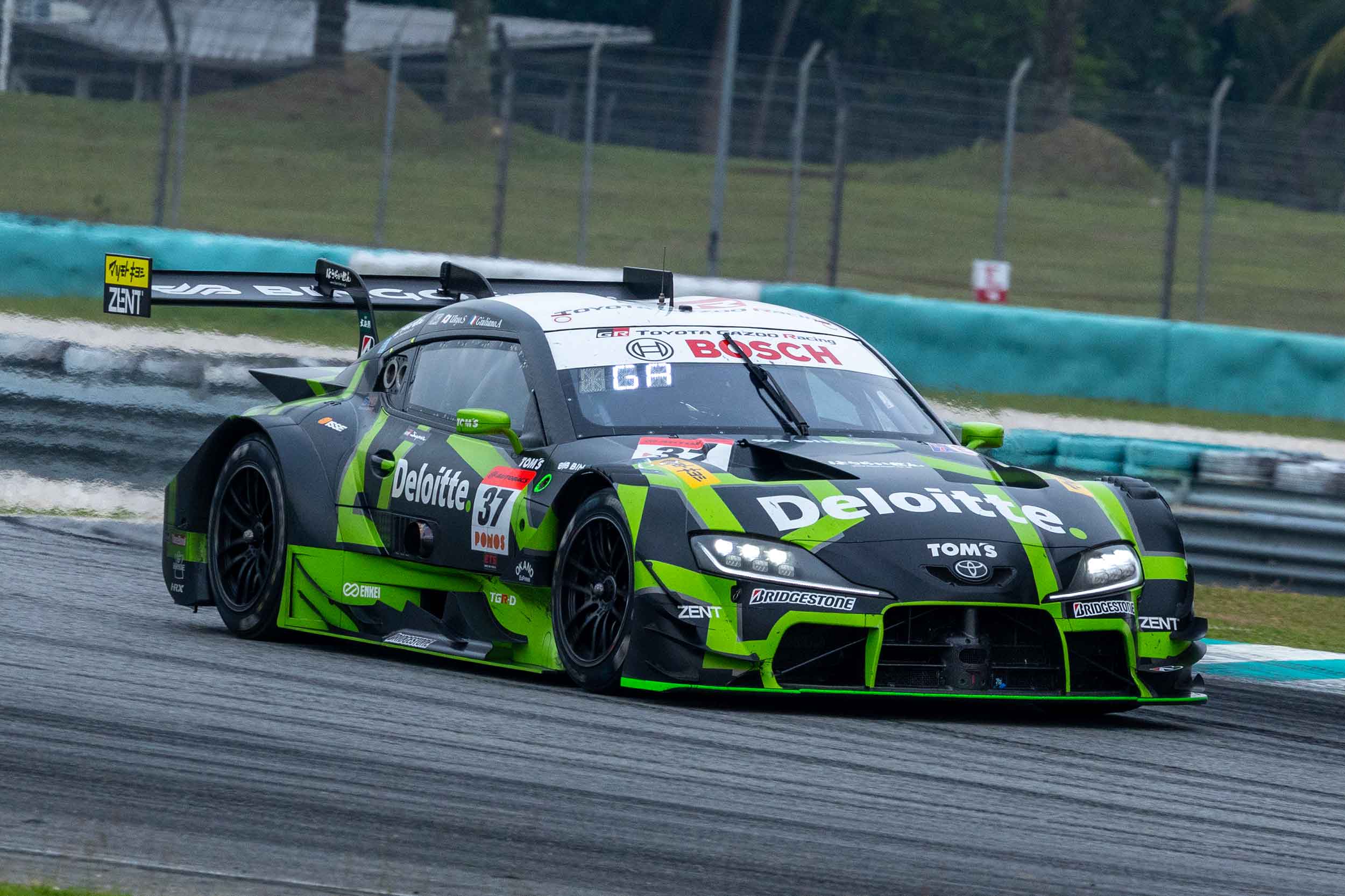 スーパーGT第3戦MALAYSIA FESTIVAL 2025「37号車(Deloitte TOM'S GR