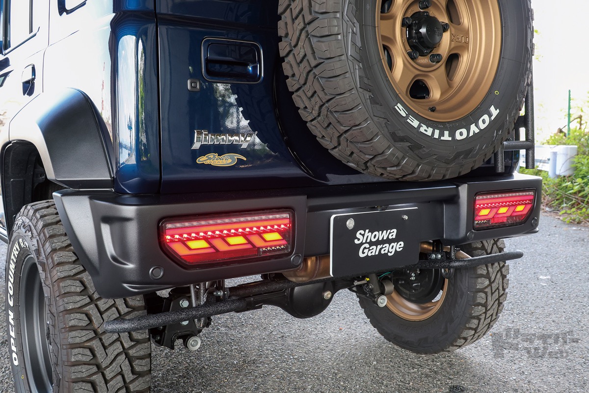 jb64ジムニーショウワガレージスモークテールランプ美品　中古 テールランプスモーク ショウワガレージテールランプ jb64ジムニー