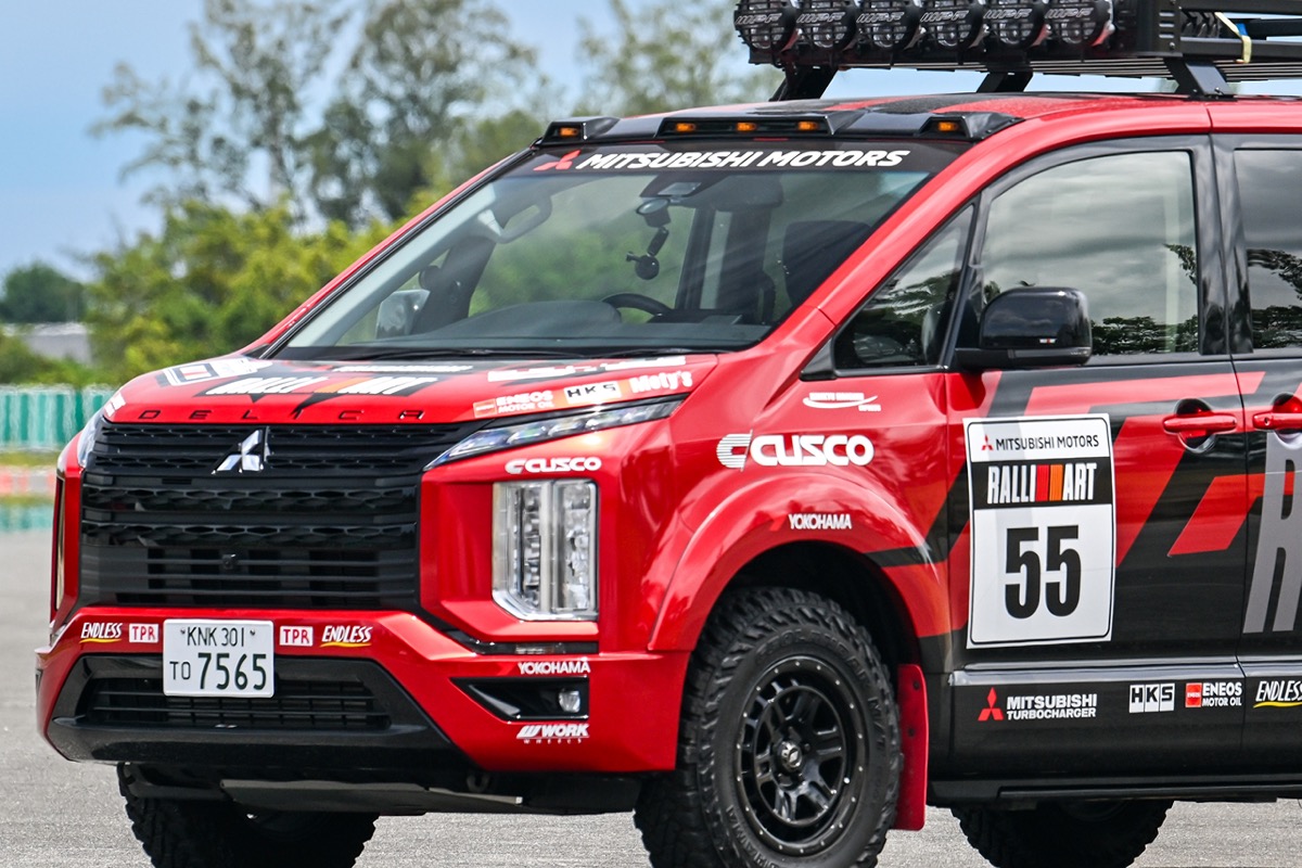 デリ5くん デリカD:5カスタムのお手本に!? アジアクロスカントリーラリー2025の