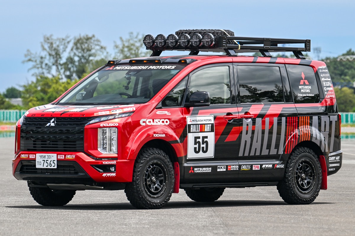 デリカD:5カスタムのお手本に!? アジアクロスカントリーラリー2025の