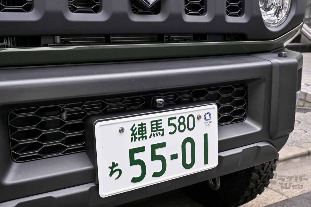 データシステム、ジムニーに死角を減らす新カメラ「ジムニー用マルチ