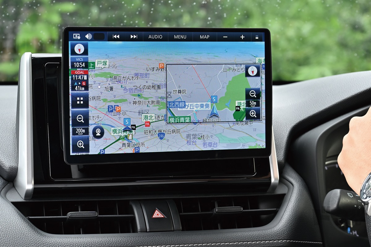 業界唯一”有機EL大画面＆“ネット動画対応”つながるナビ みんなが