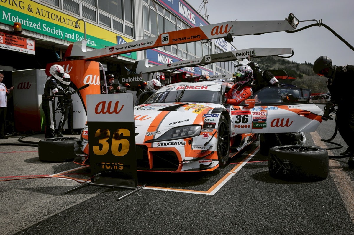 スーパーGT】王者No.36 au TOM'S GR Supra（坪井翔／山下健太）がGT500