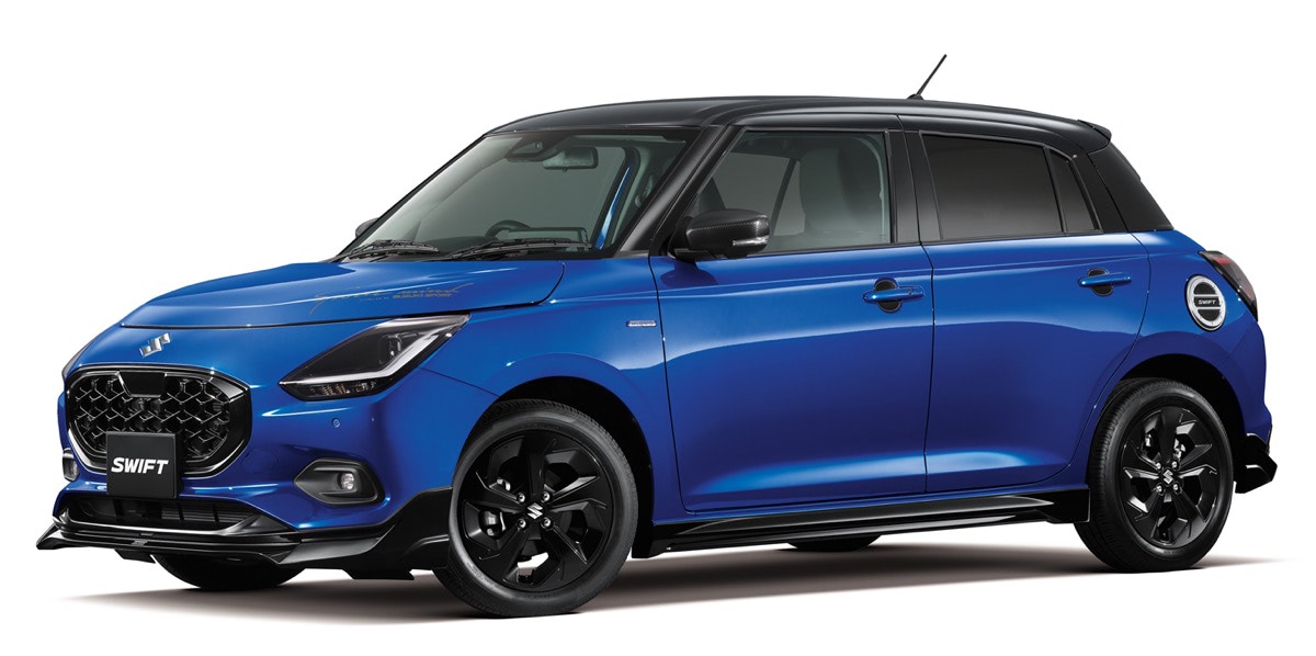 スズキ、「スイフト」向けAWIN「SUZUKI SPORT ボディキット」をスズキ