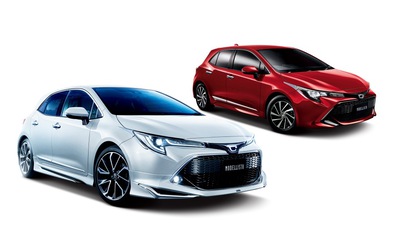 カローラスポーツにさらなる存在感をプラス モデリスタ、カローラ